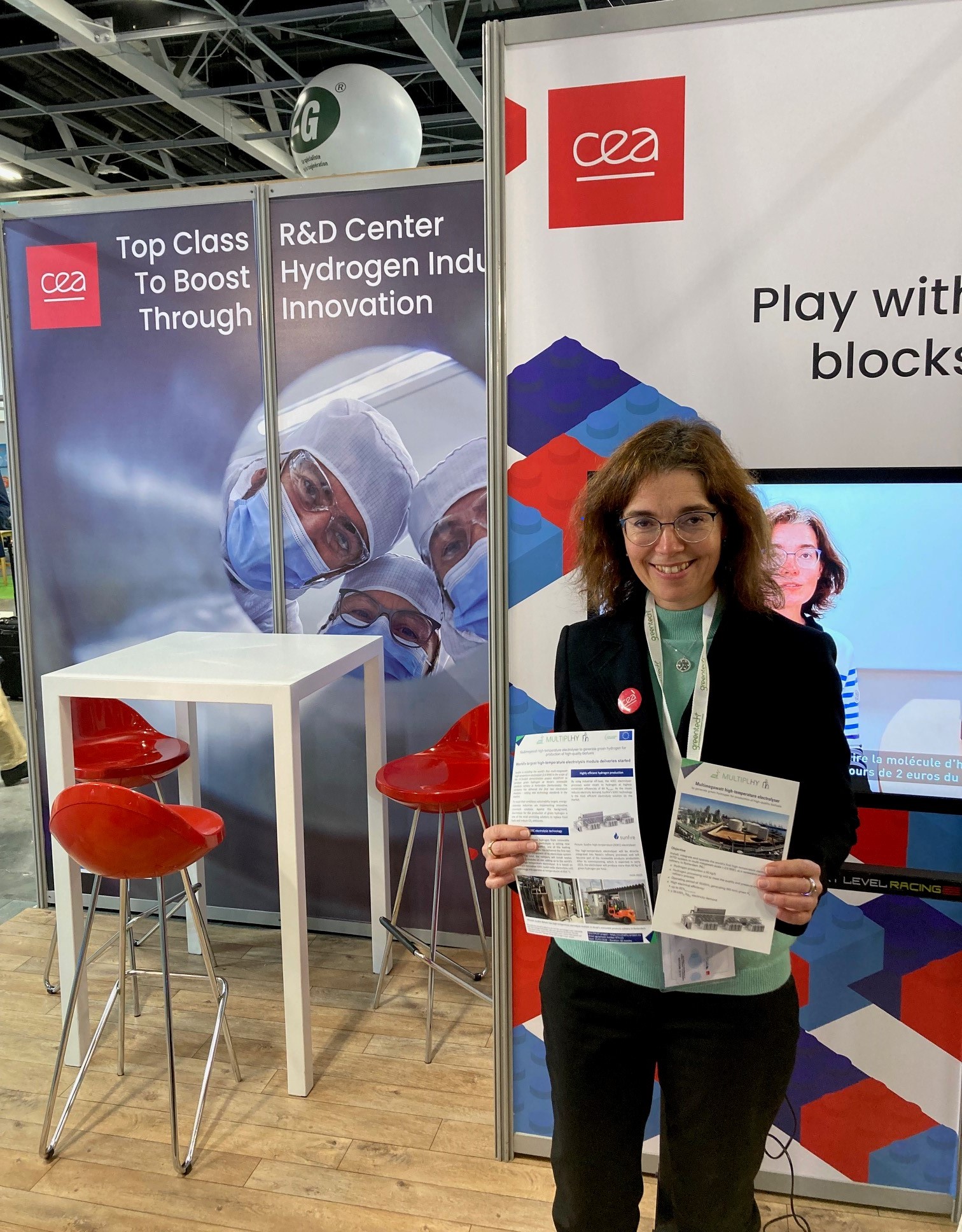 REFLEX project presented at the HYVOLUTION Fair - Reflex